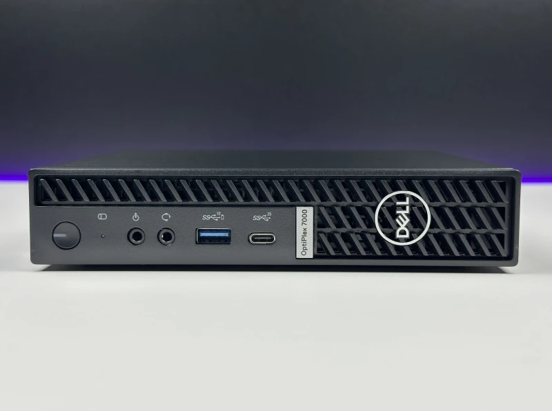 Dell OptiPlex 7000 Micro z i5-12500T, pamięcią DDR4 i Intel UHD 770. Kompaktowy komputer z Wi-Fi oraz szybkim portem USB-C 3.2 Gen 2x2.