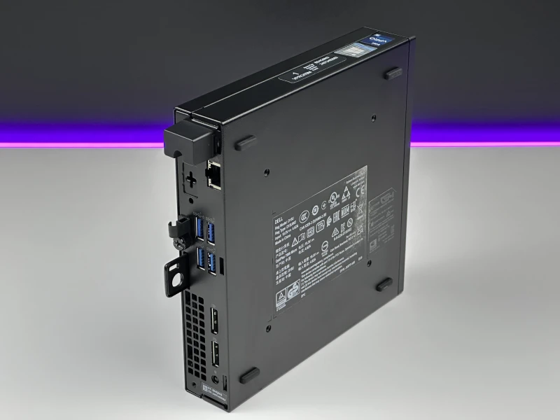 Dell OptiPlex 7000 Micro z i5-12500T, pamięcią DDR4 i Intel UHD 770. Kompaktowy komputer z Wi-Fi oraz szybkim portem USB-C 3.2 Gen 2x2.