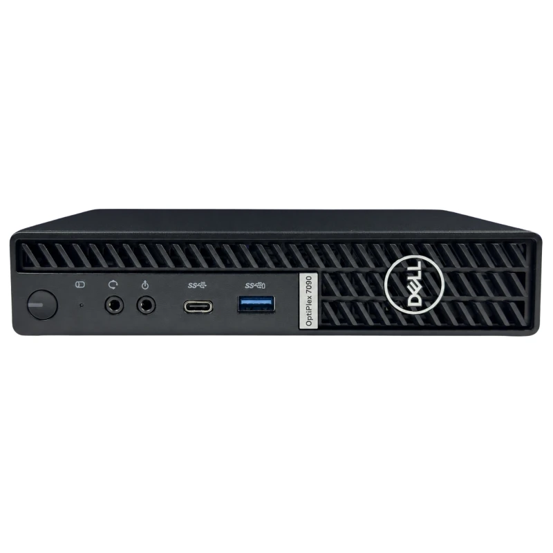 Dell OptiPlex 7090 Micro z i5-11500T, pamięcią DDR4 i Intel UHD 750. Komputer z zewnętrzną anteną Wi-Fi i łatwym dostępem do podzespołów.