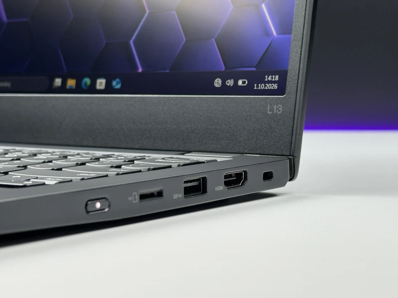 Lenovo ThinkPad L13 Gen 2 z procesorem i5-1145G7, 16GB RAM i ekranem 13.3" FHD. Kompaktowy laptop z Intel Iris Xe Graphics i klawiaturą US.