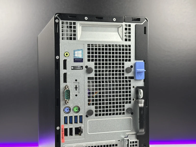 Dell OptiPlex 7080 Mini Tower - procesor i5-10500, Intel UHD Graphics 630, DVD – wydajny komputer biznesowy do biura i pracy wielozadaniowej.