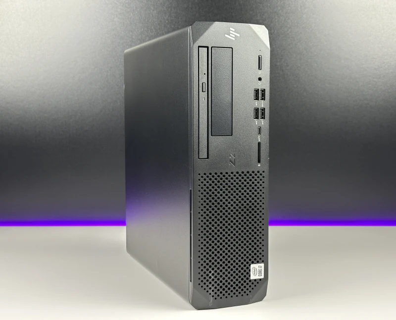 HP Z2 G5 SFF Workstation z i7-10700, Intel UHD Graphics 630 i napędem DVD. Profesjonalna konstrukcja SFF z łatwym dostępem do podzespołów.