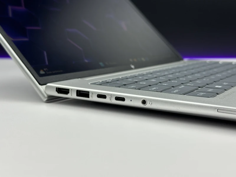 HP Elite mt645 G8 Ryzen 5 7535U, 14" FHD+ – wydajny laptop biznesowy do pracy mobilnej i biurowej z klawiaturą US.