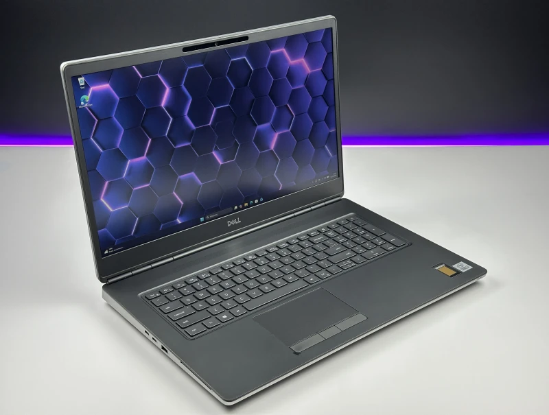 Dell Precision 7750 z i7-10850H i RTX3000 – profesjonalna stacja robocza stworzona do grafiki 3D, CAD i wymagających projektów inżynieryjnych.