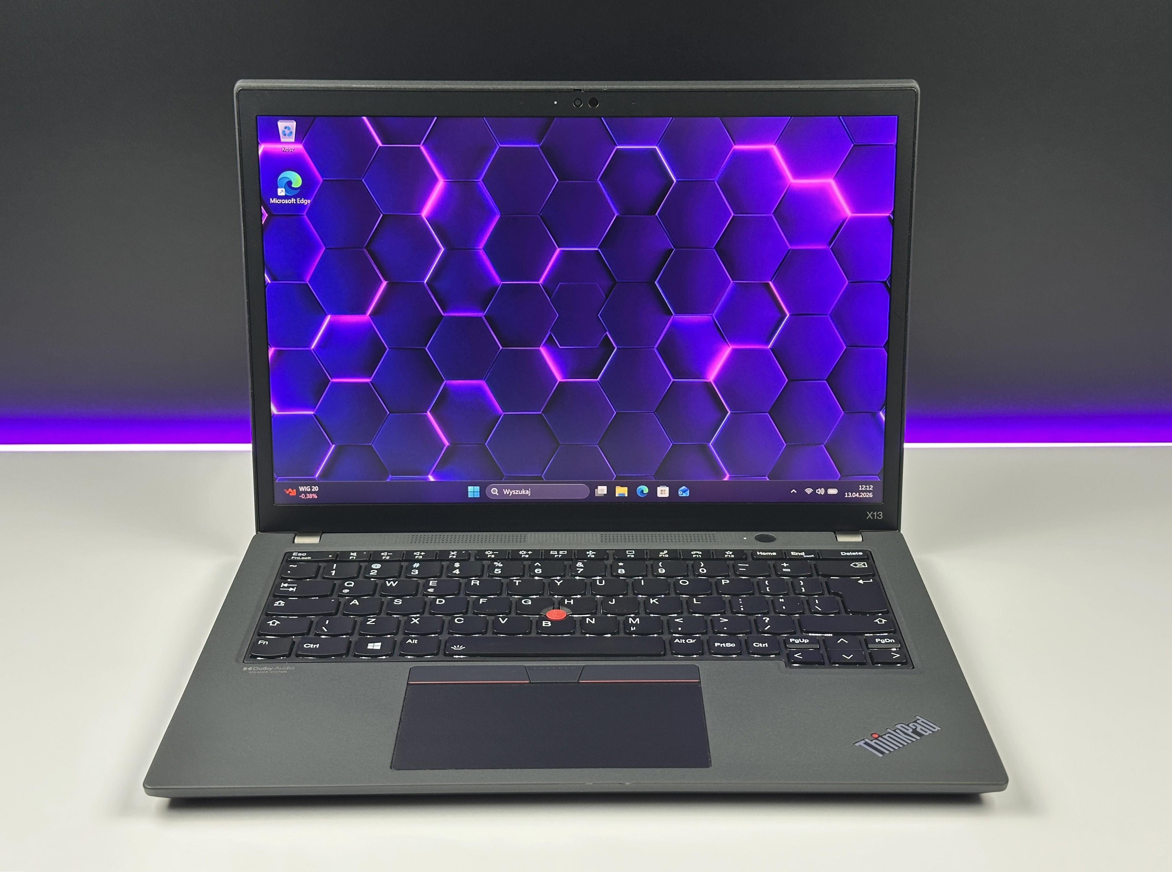 Lenovo ThinkPad X13 Gen 2 i7-1165G7 16GB FHD+ - sklep LAPTOP FACTORY
